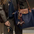 Longchamp tote bag M Bleu